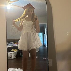 Fashion Nova White Mini Dress